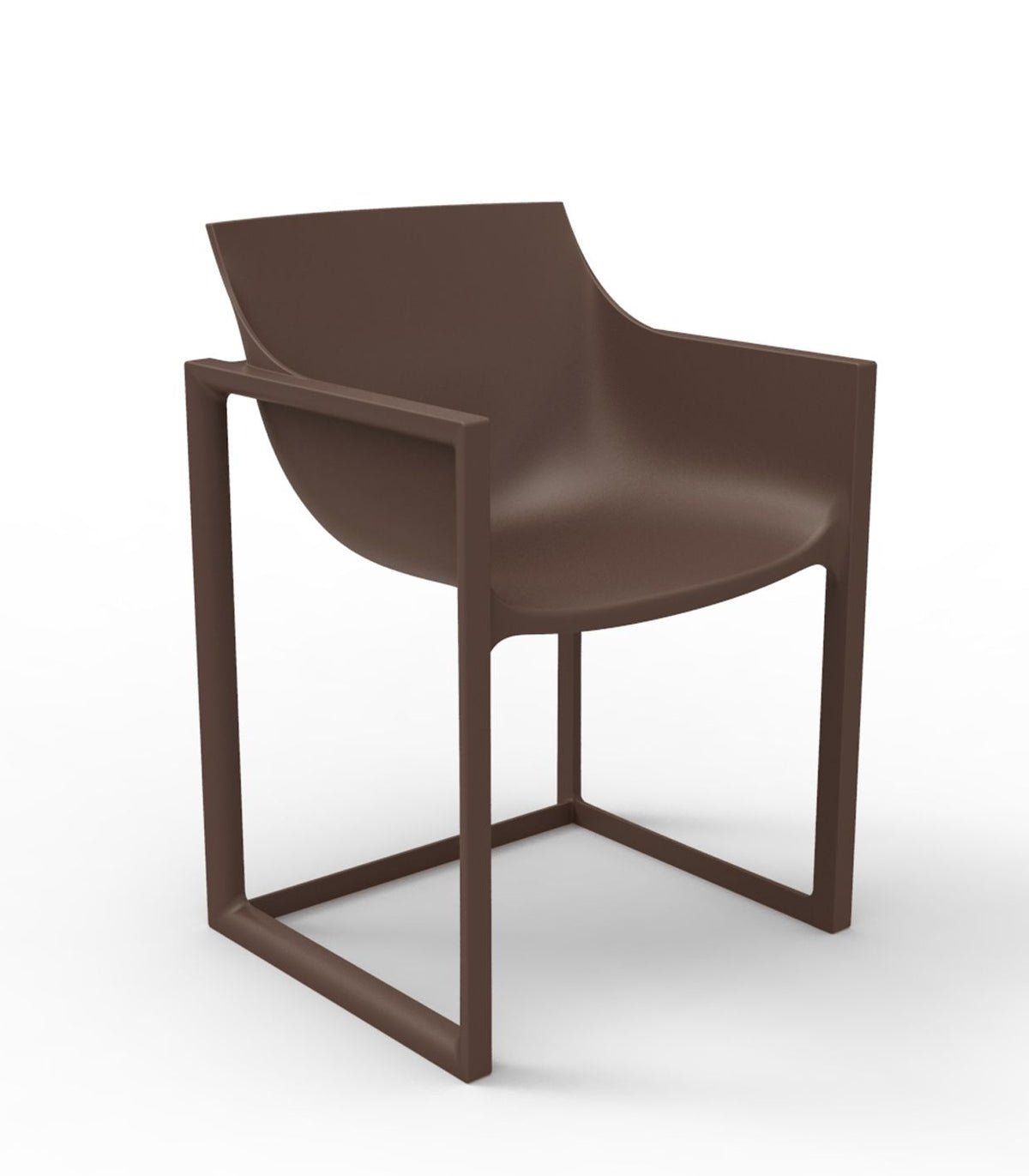 Wall Street Armchair Brown