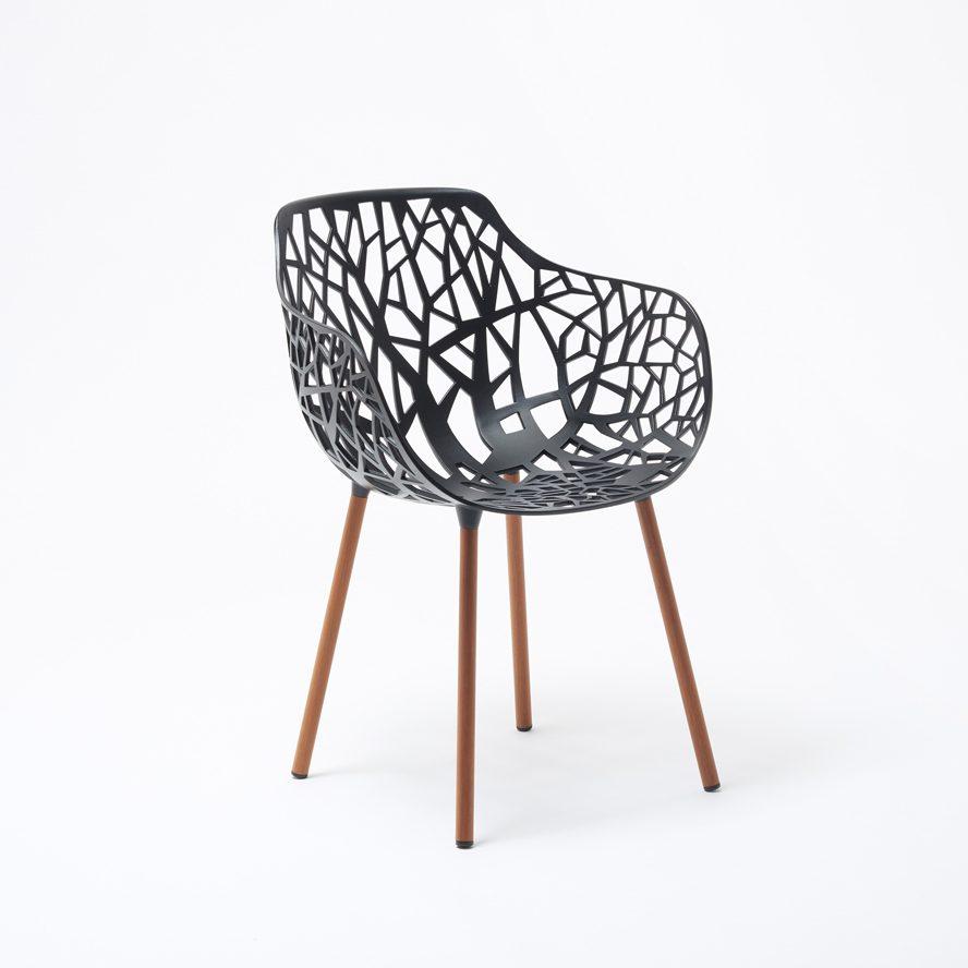 Forest – Dining Armchair Wood Legs
