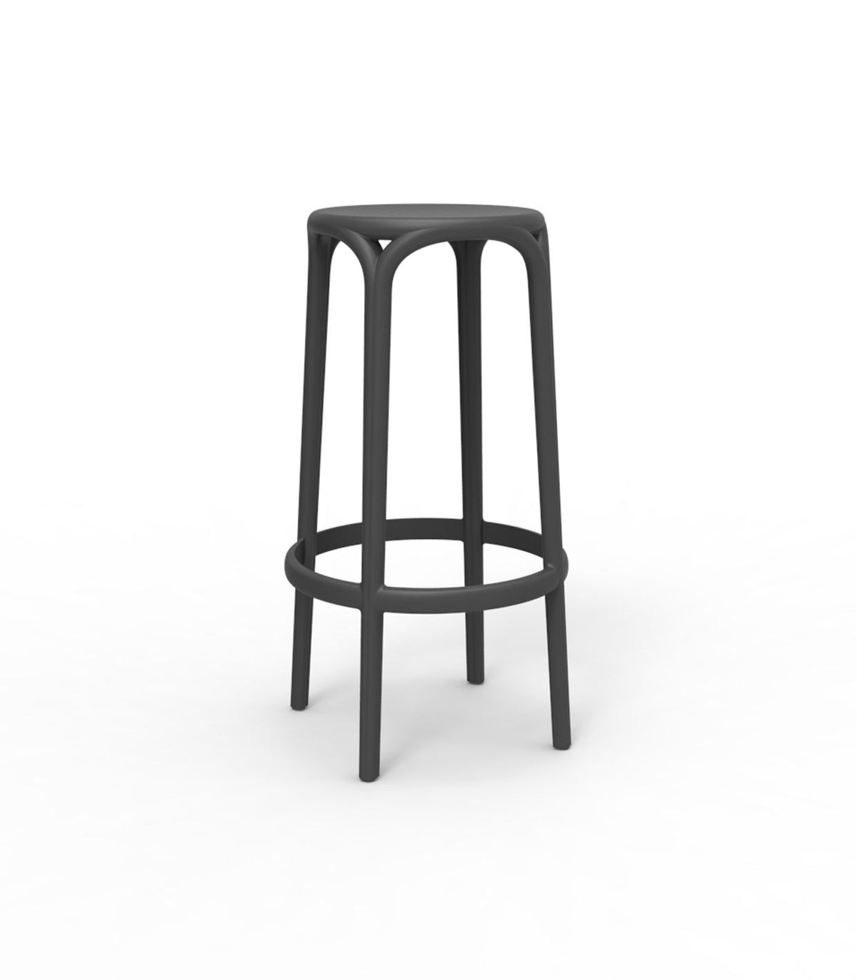 Brooklyn Barkruk Ø45x76 cm Anthracite