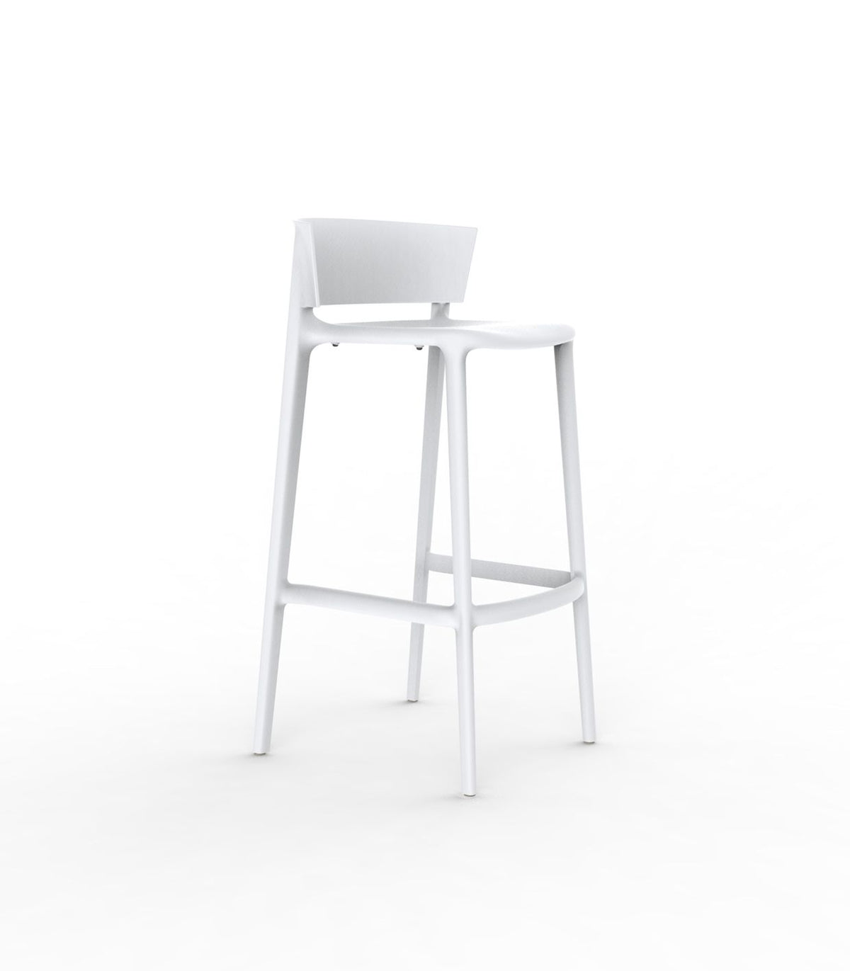 Africa Barkruk 94,5 cm White