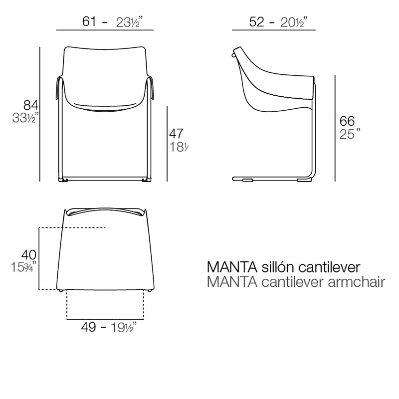 Vondom Manta Cantilever