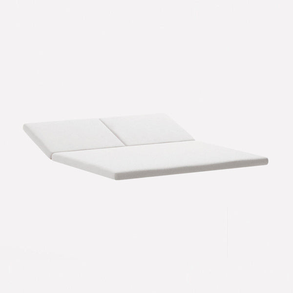 Double fabric mat for double sunlounger