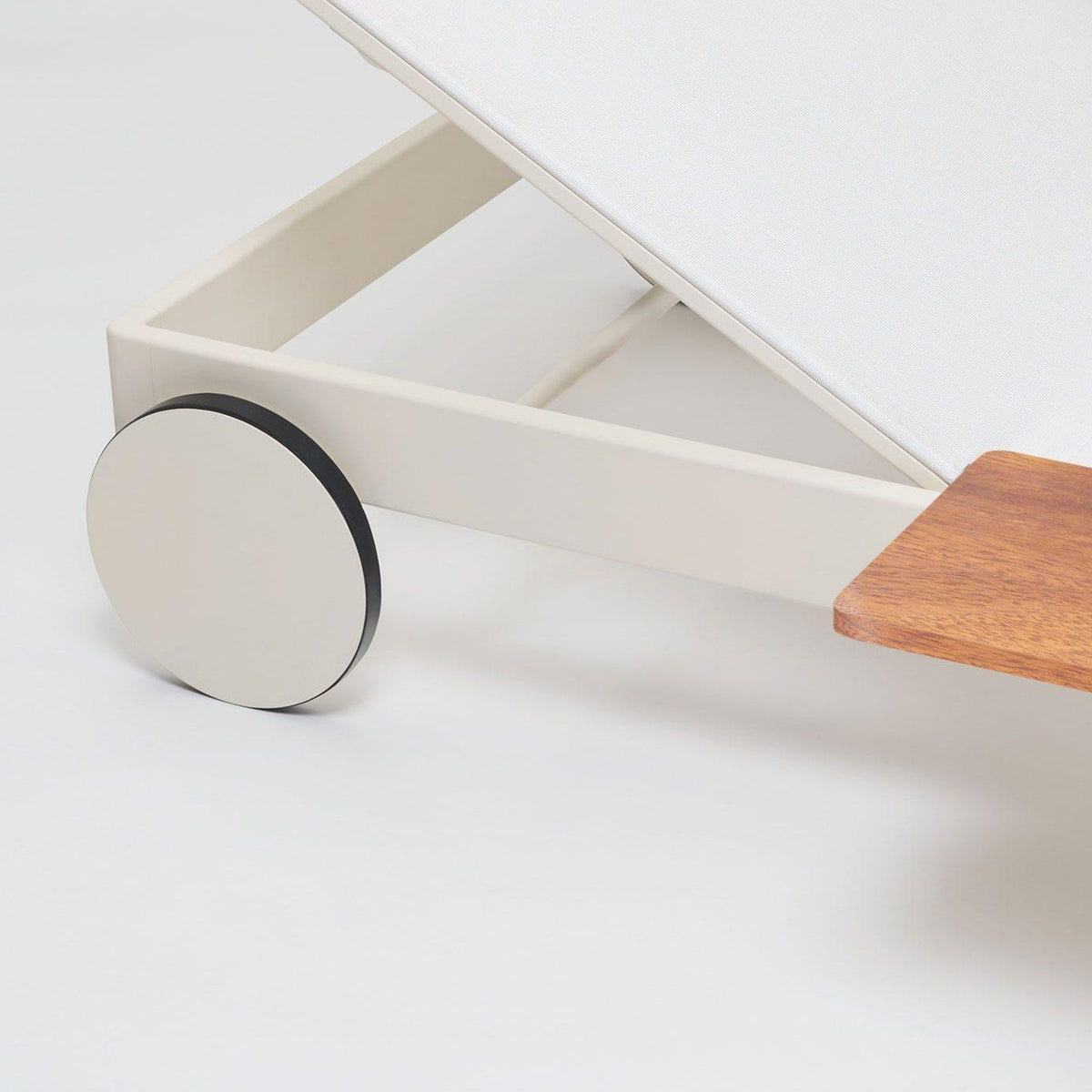 Solaris-Double Sunlounger W.CASTORS (7324T)