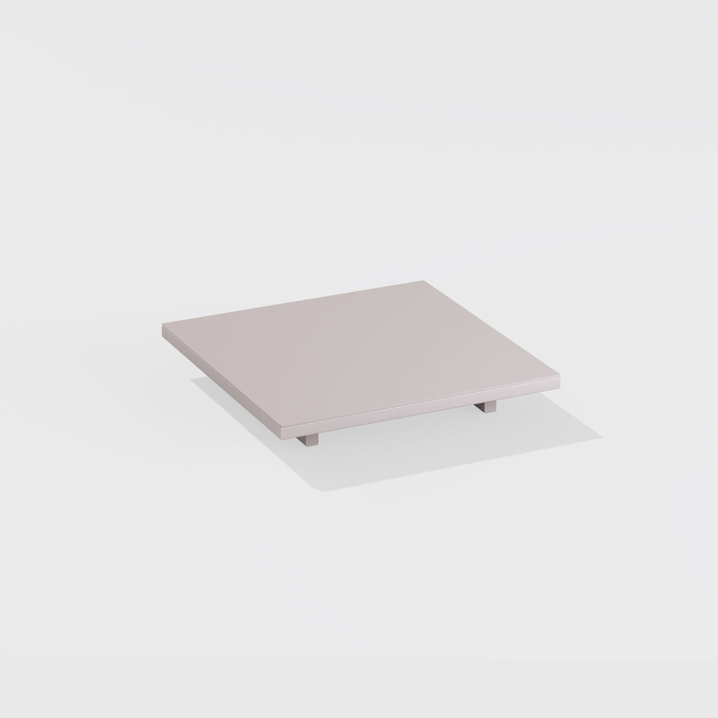 Low square table 90 x 90 x h 15 cm