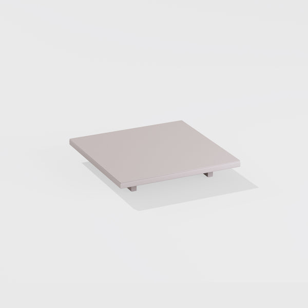 Low square table 90 x 90 x h 15 cm