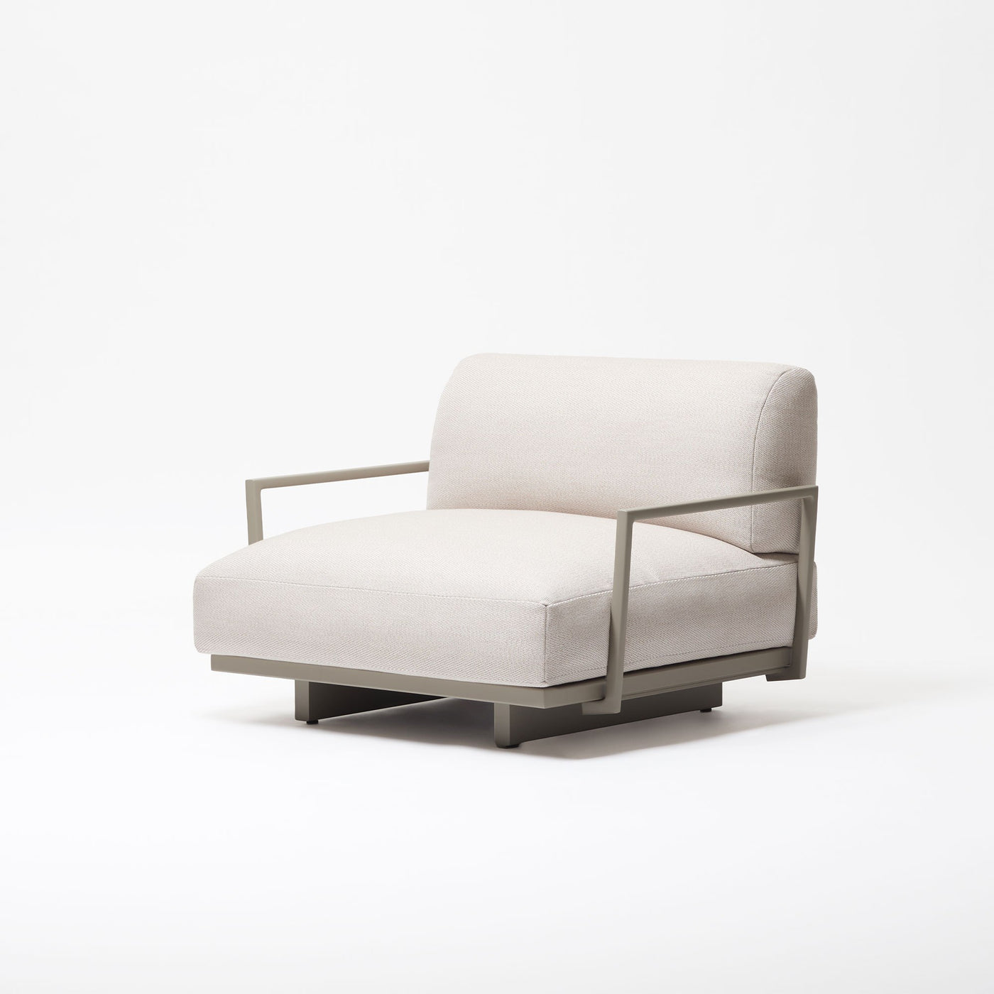 Solaris Evo Fauteuil met Armleuningen, Plat touw Black Sand – 7411B