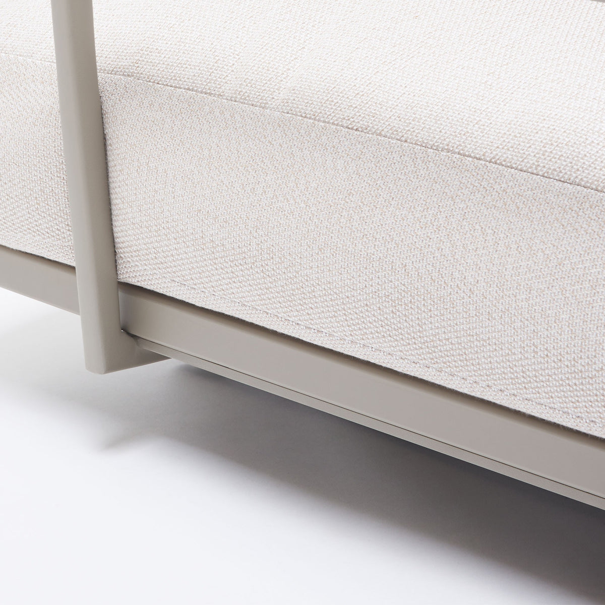 Solaris Evo Dormeuse met Linkerarmleuning, Plat touw Arizona – 7412BS