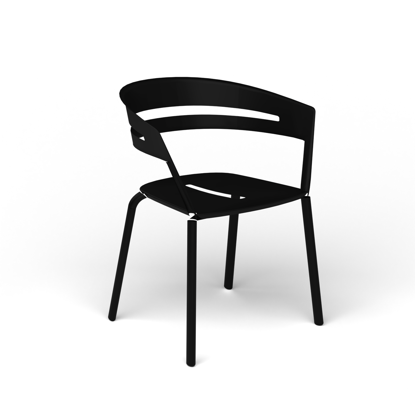 Ria Eetfauteuil - Black