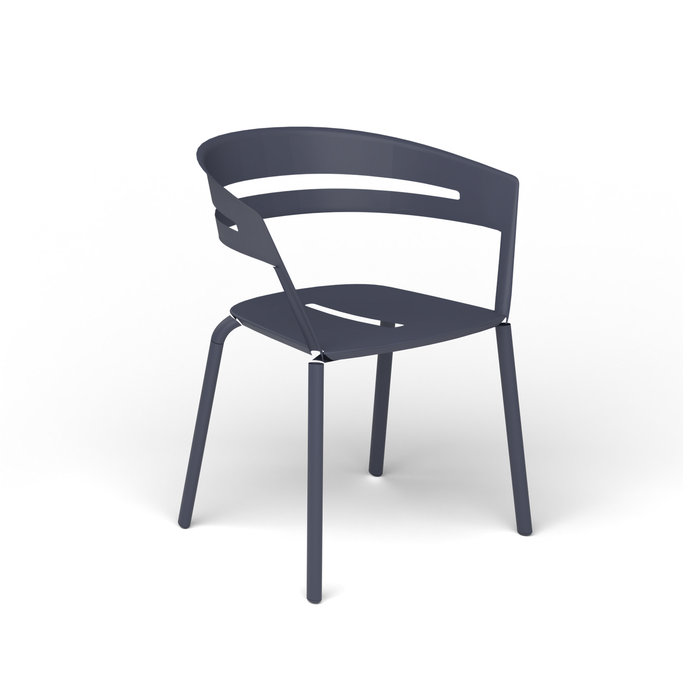 Ria Eetfauteuil - Grey Blue