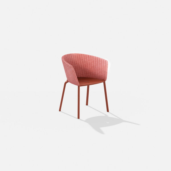 Ria Eetfauteuil met Gestikte Rug