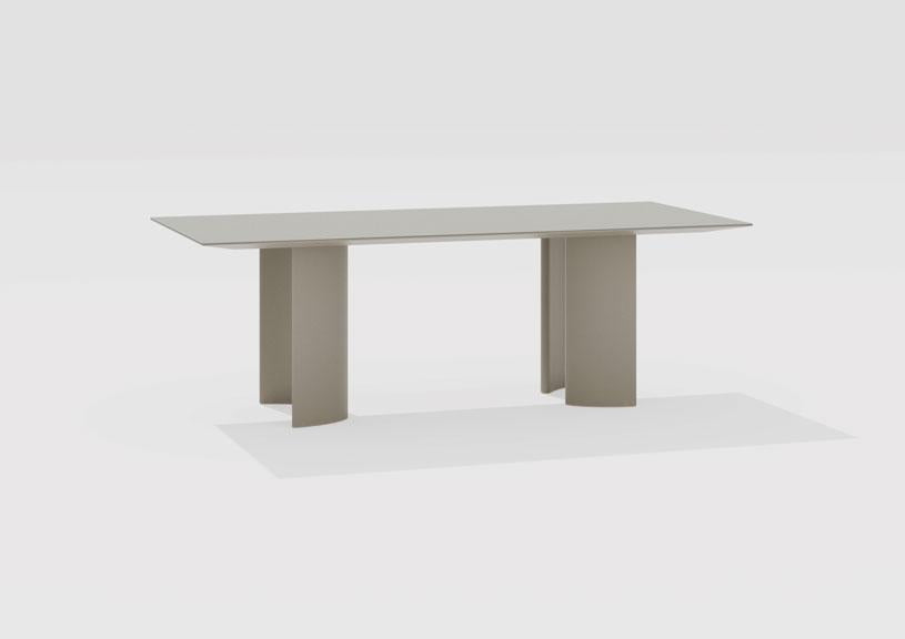 Naca Rechthoekige Eettafel