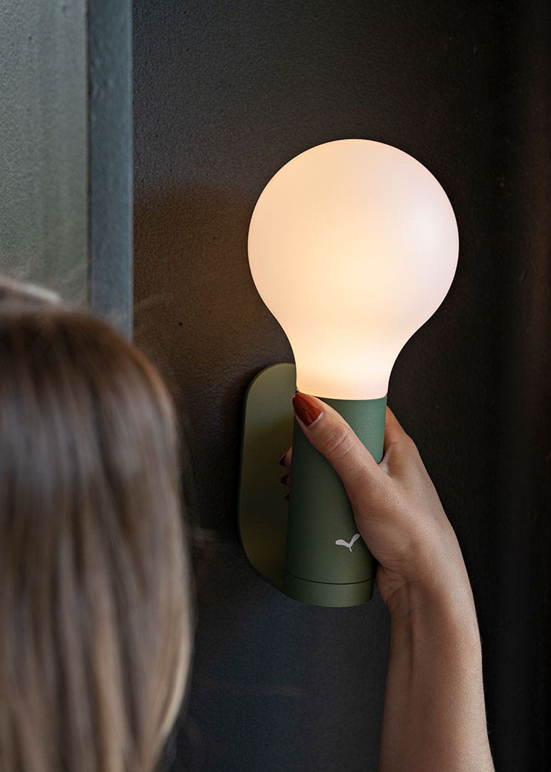 Aplô set lamp H.9 en wandsteun