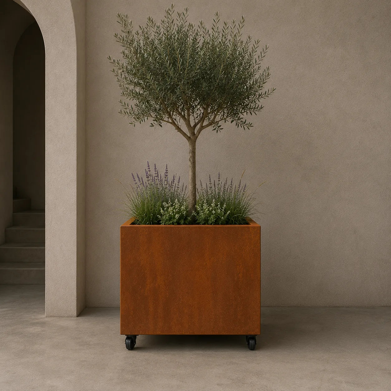 Artesa plantenbak met wielen ArtesaWH10