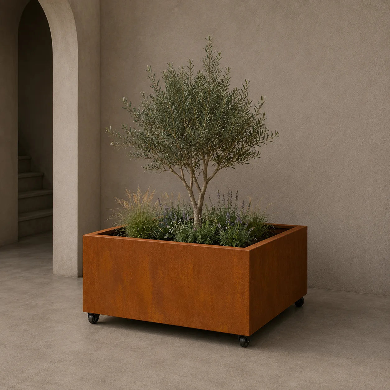 Artesa plantenbak met wielen ArtesaWH12