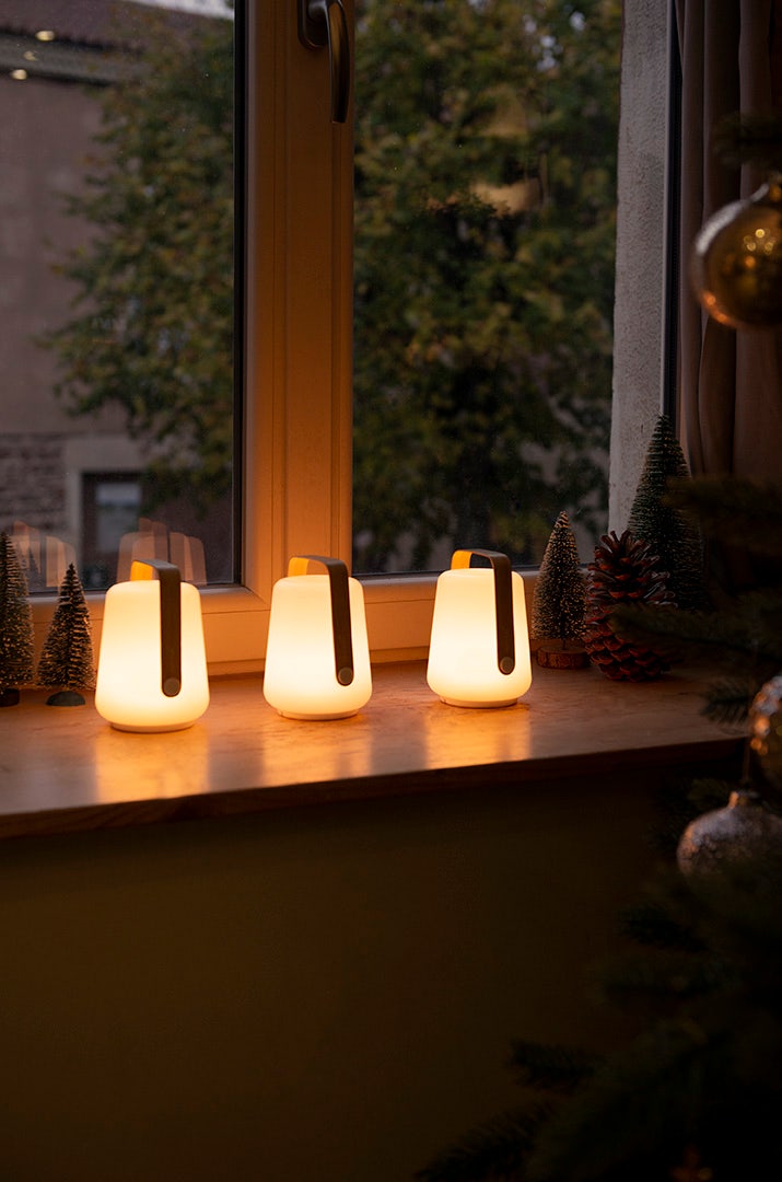 Balad set de 3 lampes H 13 cm
