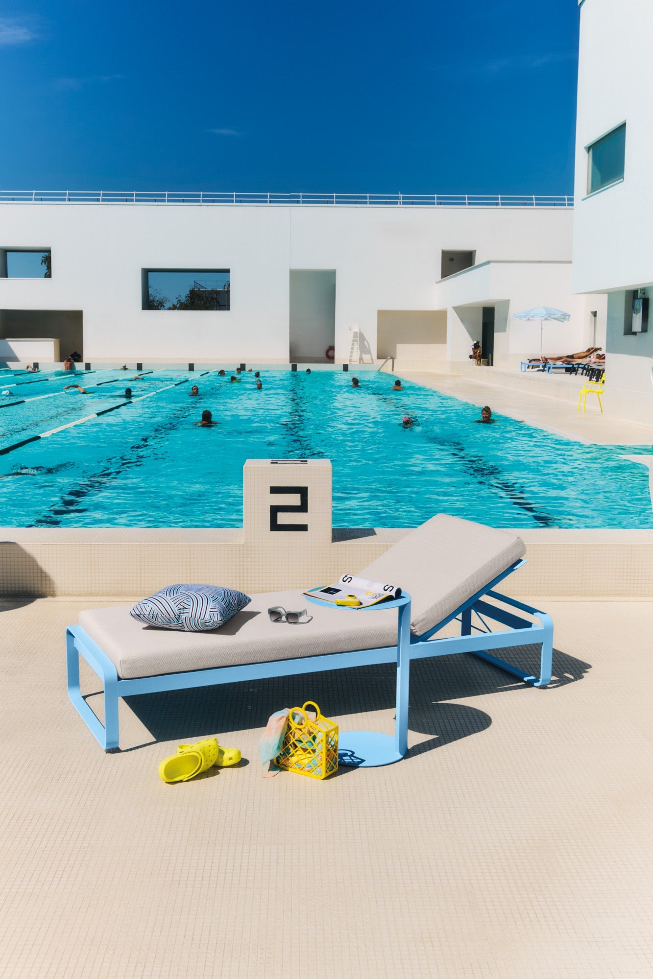 Bellevie premium sun lounger
