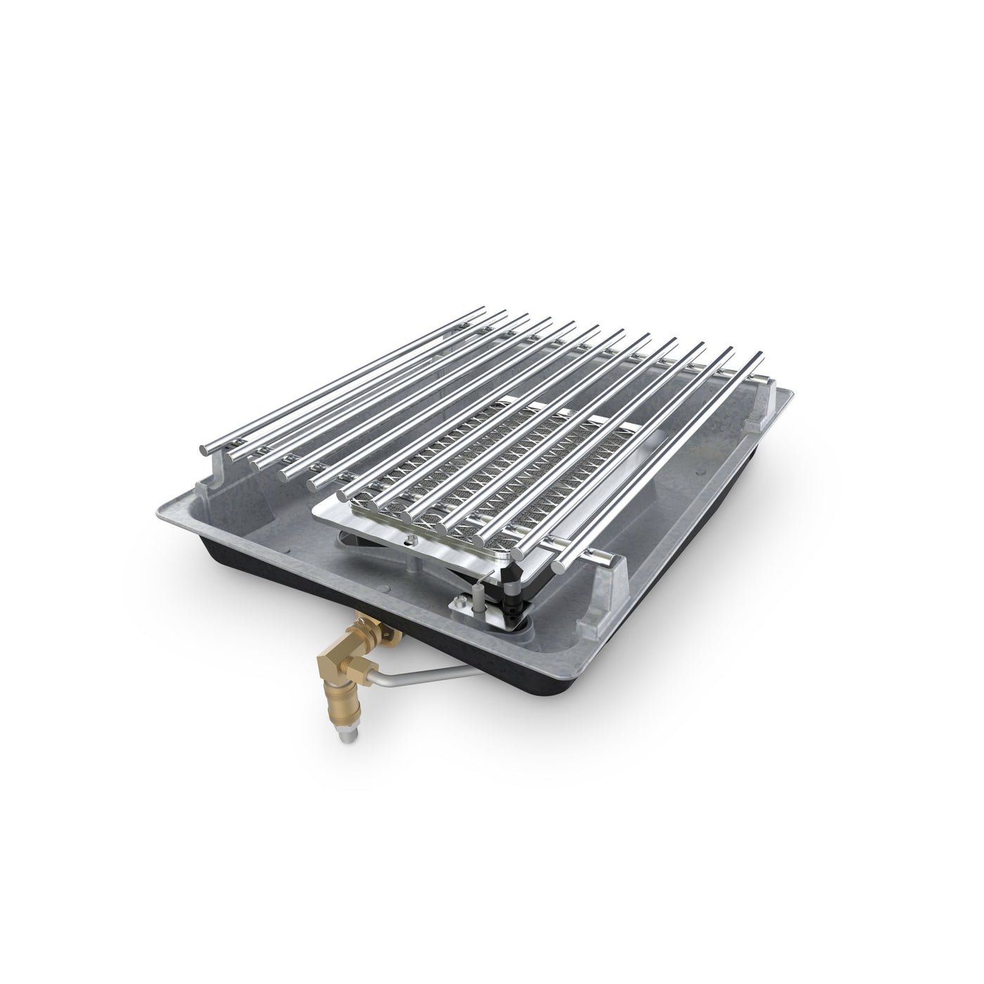 Infrared side burner kit