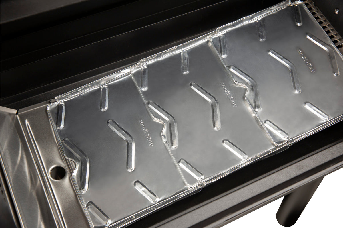 Foil drip pan Pellet liner 6pcs aluminium