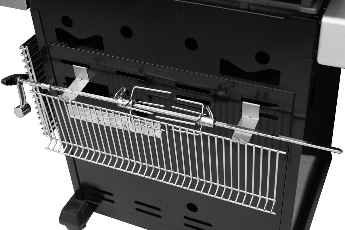 Accessory rack for rolling cart