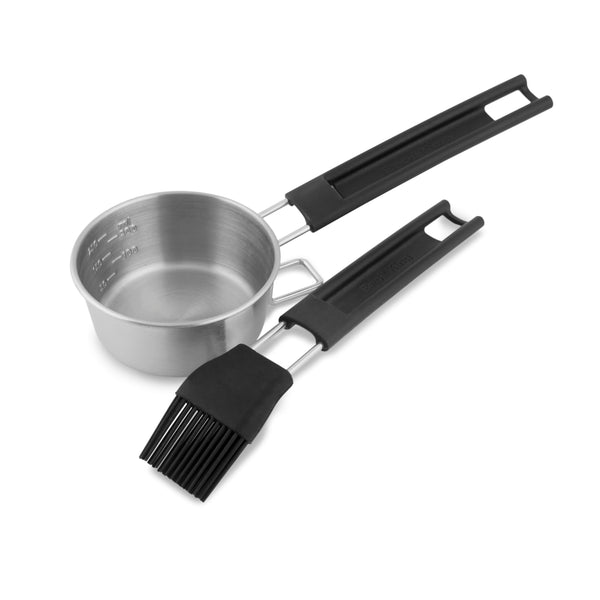 Invetset (borstel + inox pannetje)
