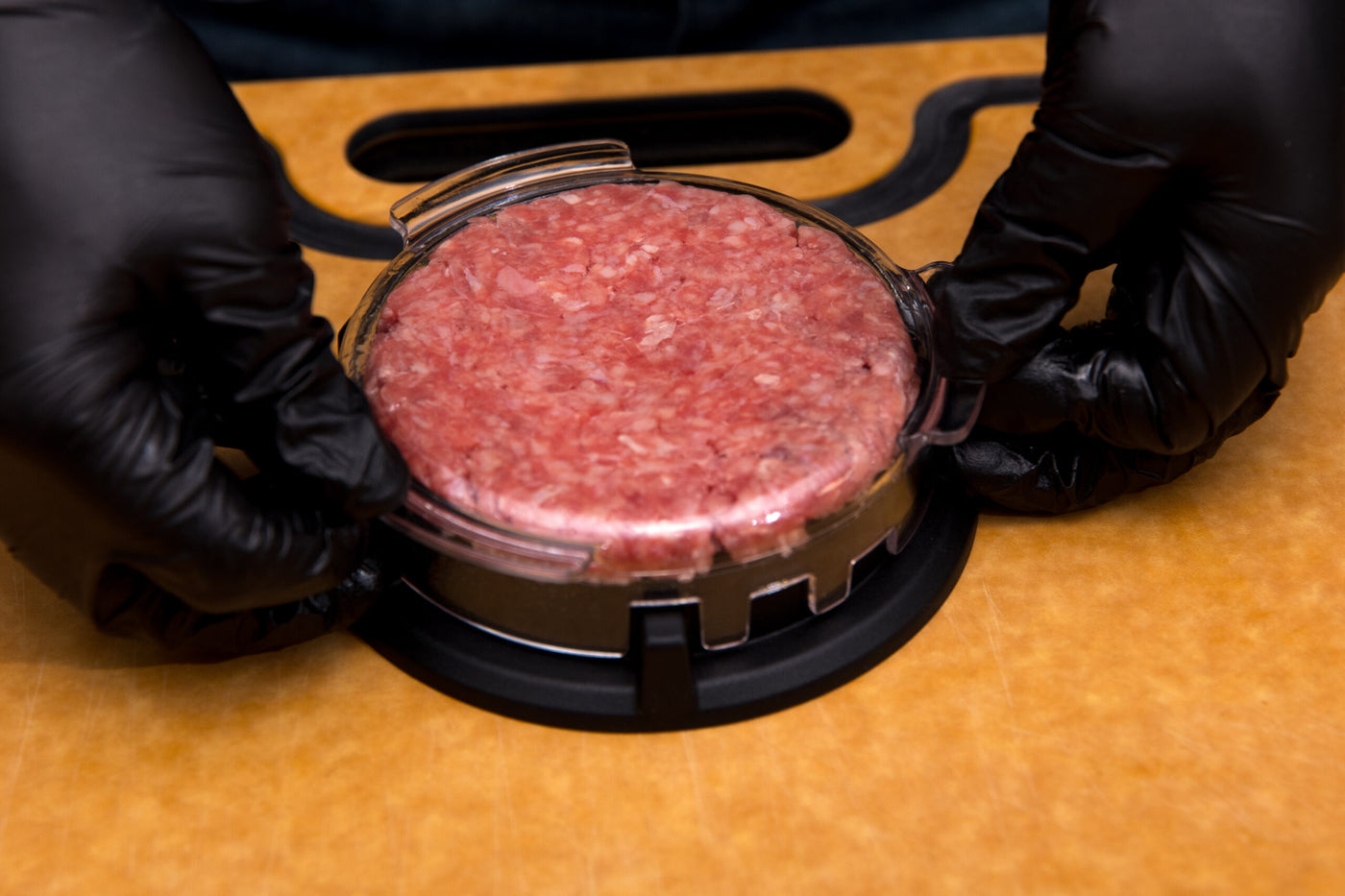 Presse à hamburger