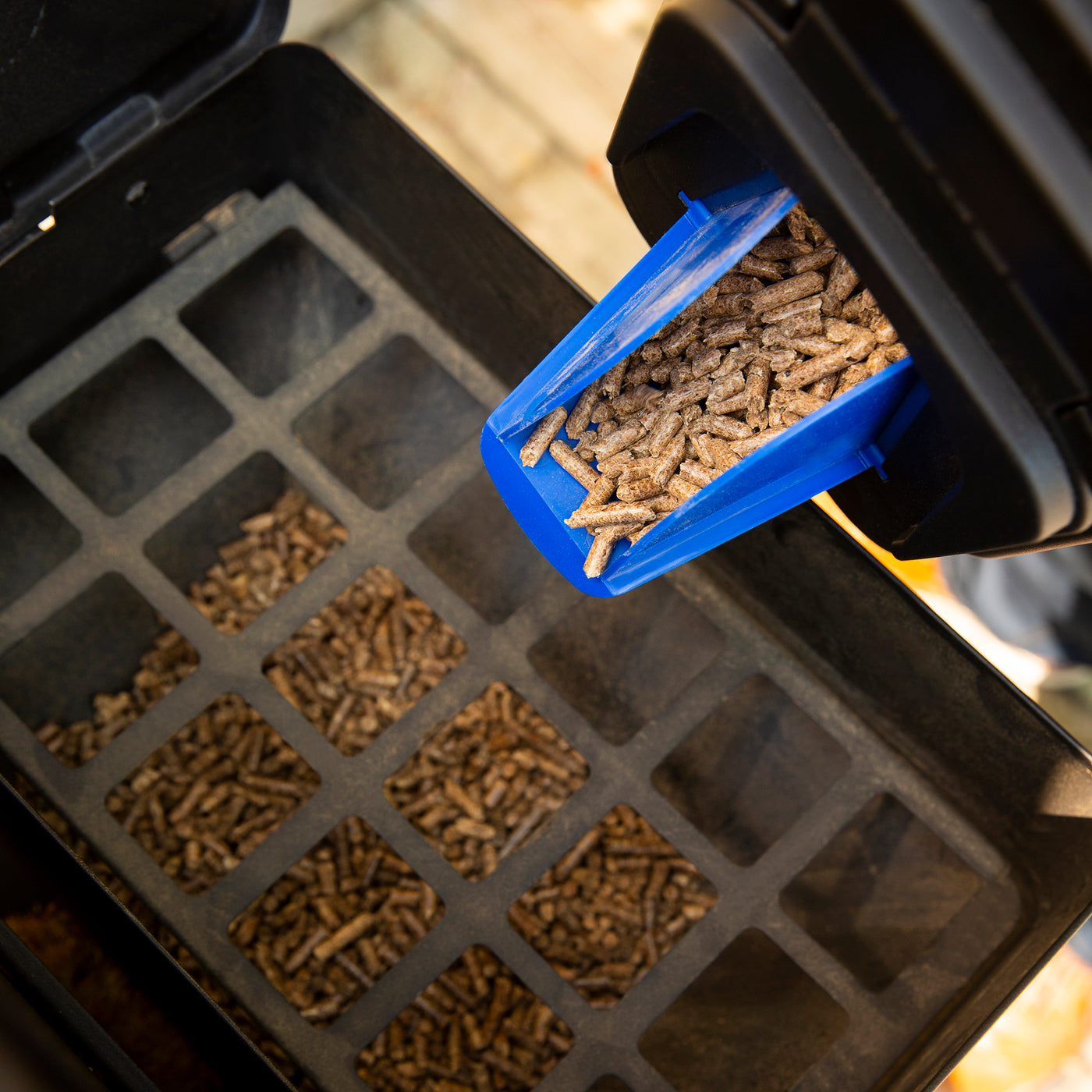 Pellets voorraaddoos