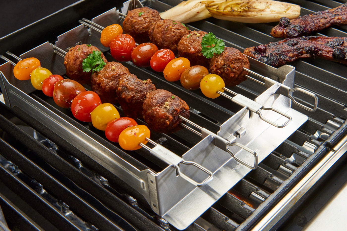 Narrow kebab rack