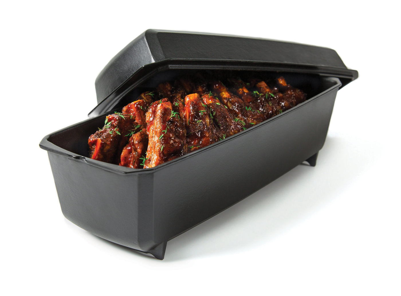 Rib roaster, cast iron