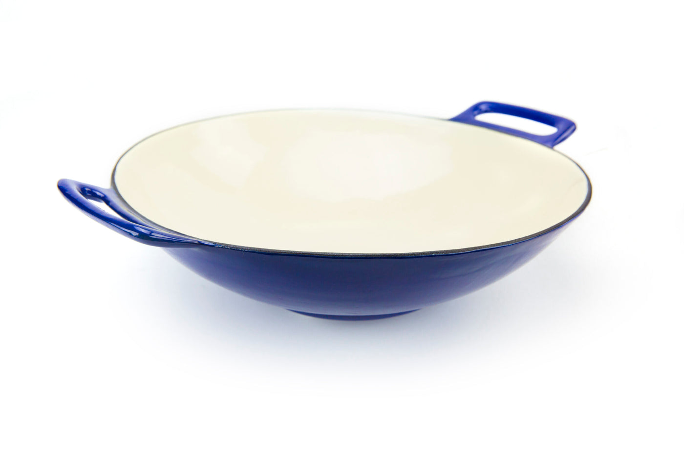 Gietijzer grill wok