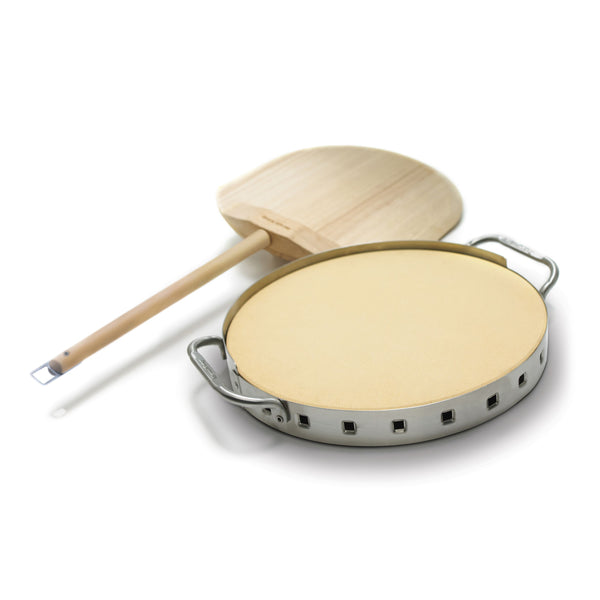 Pizza steen professionel met schep