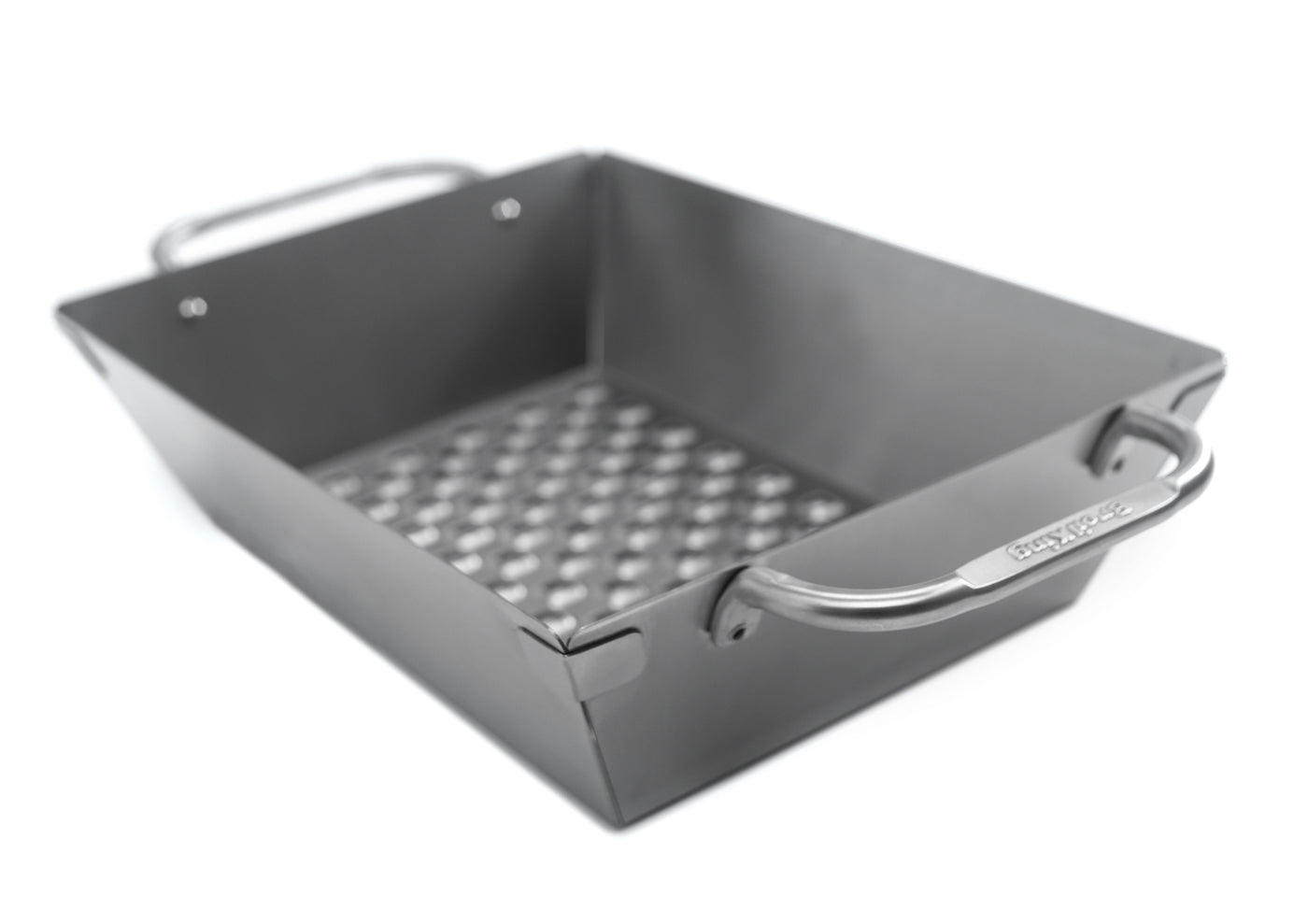 Wok diep inox geperforeerd