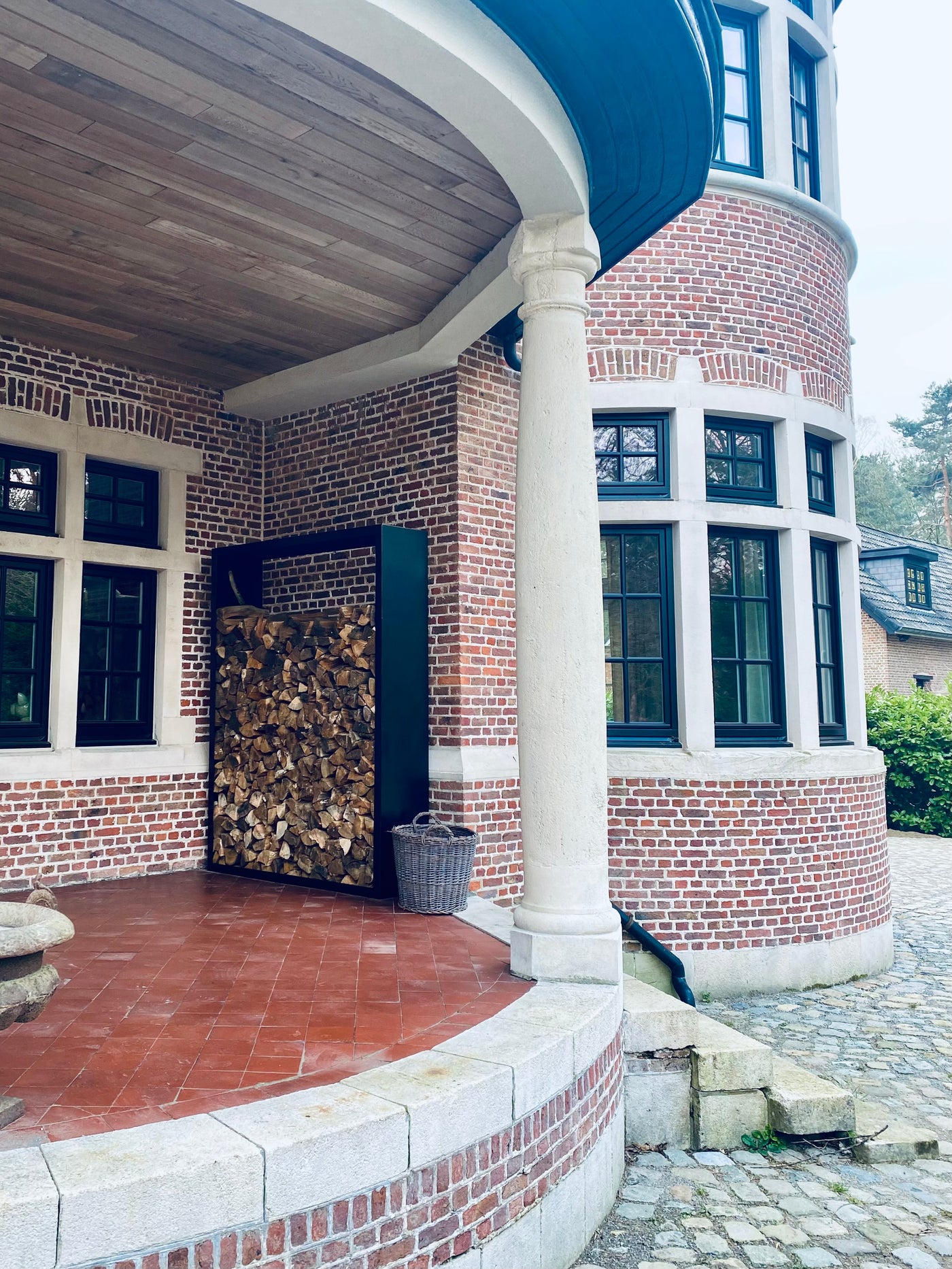 Egura houtopslag met achterwand BeltzaAWS6-7021