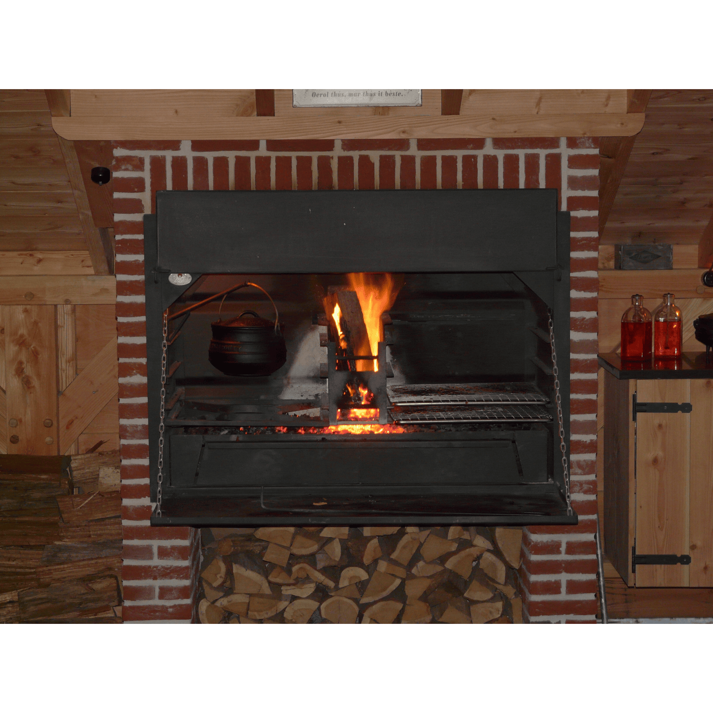 Home Fires Braai 1200 Built-in