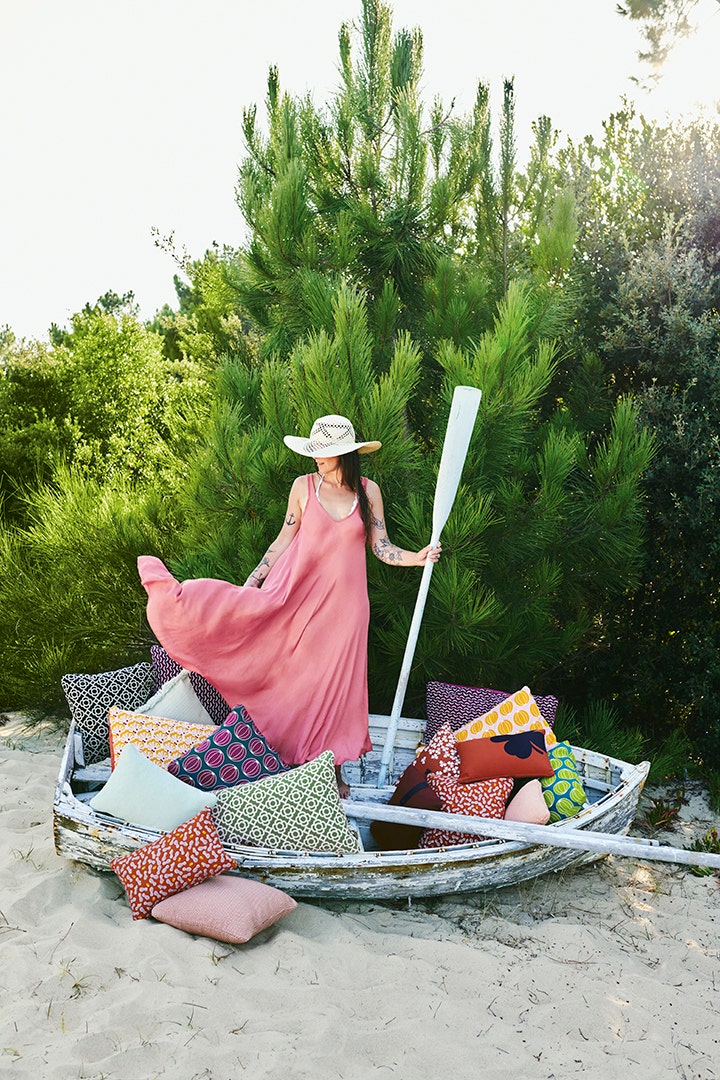 Trèfle outdoor cushion
