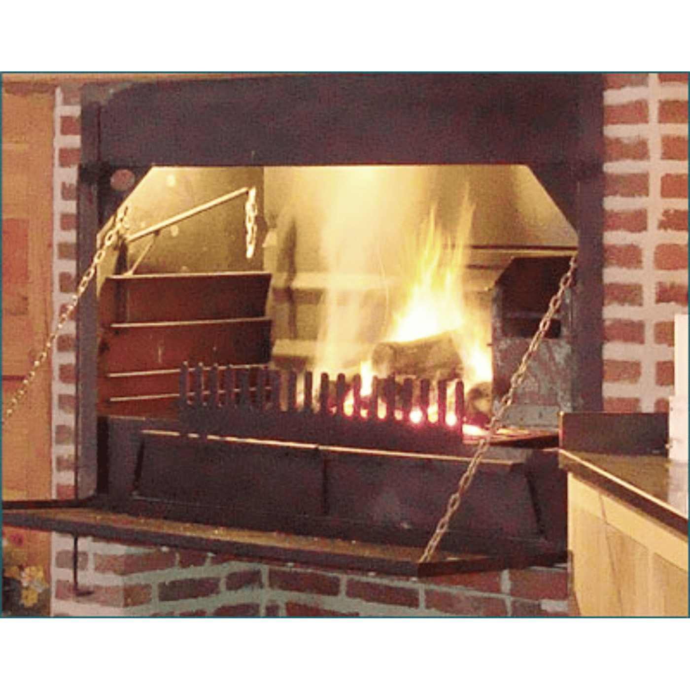 Home Fires Fire Grid voor inbouwbraai