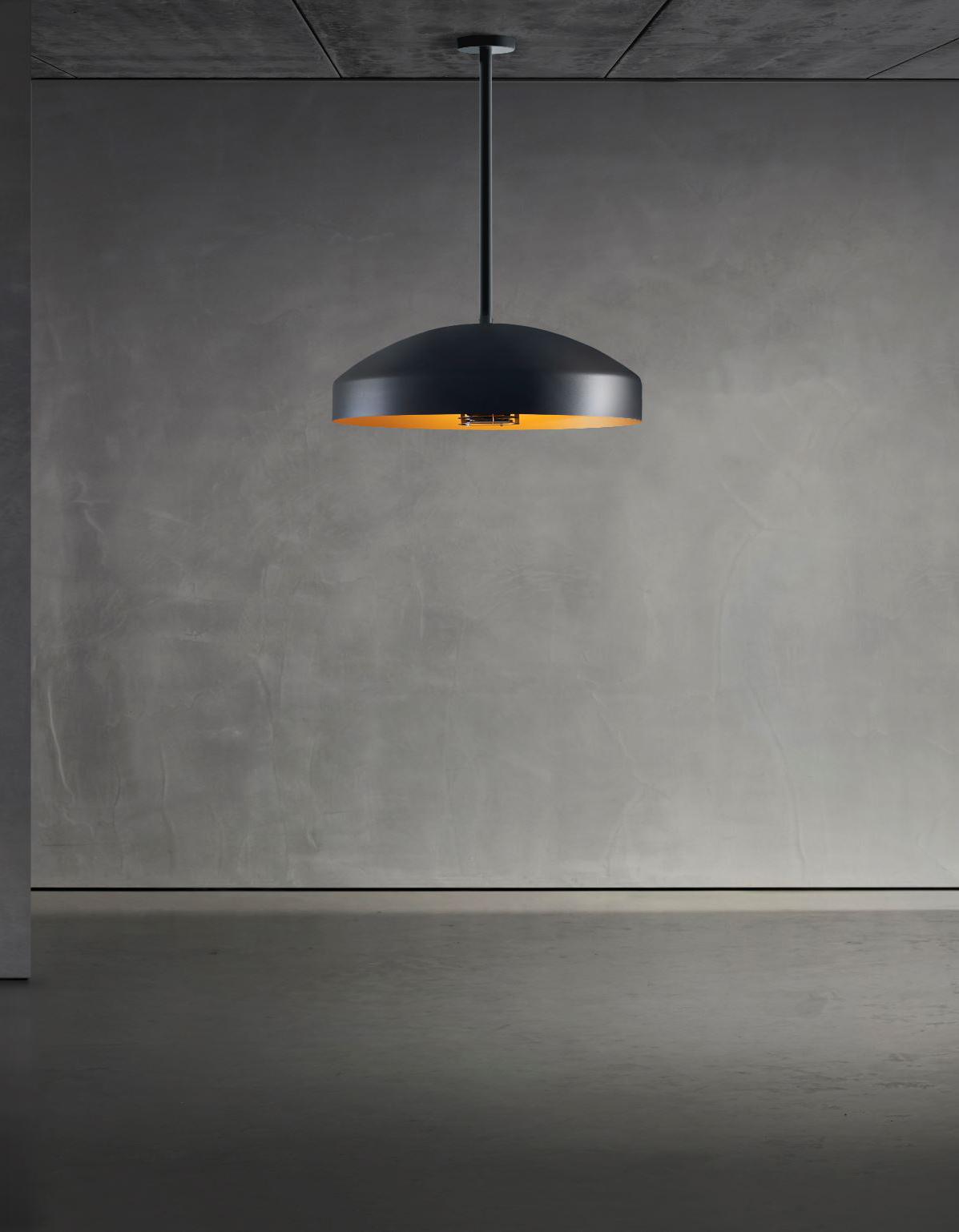 Heatsail Disc Pendelend Terrasverwarmer by Piet Boon