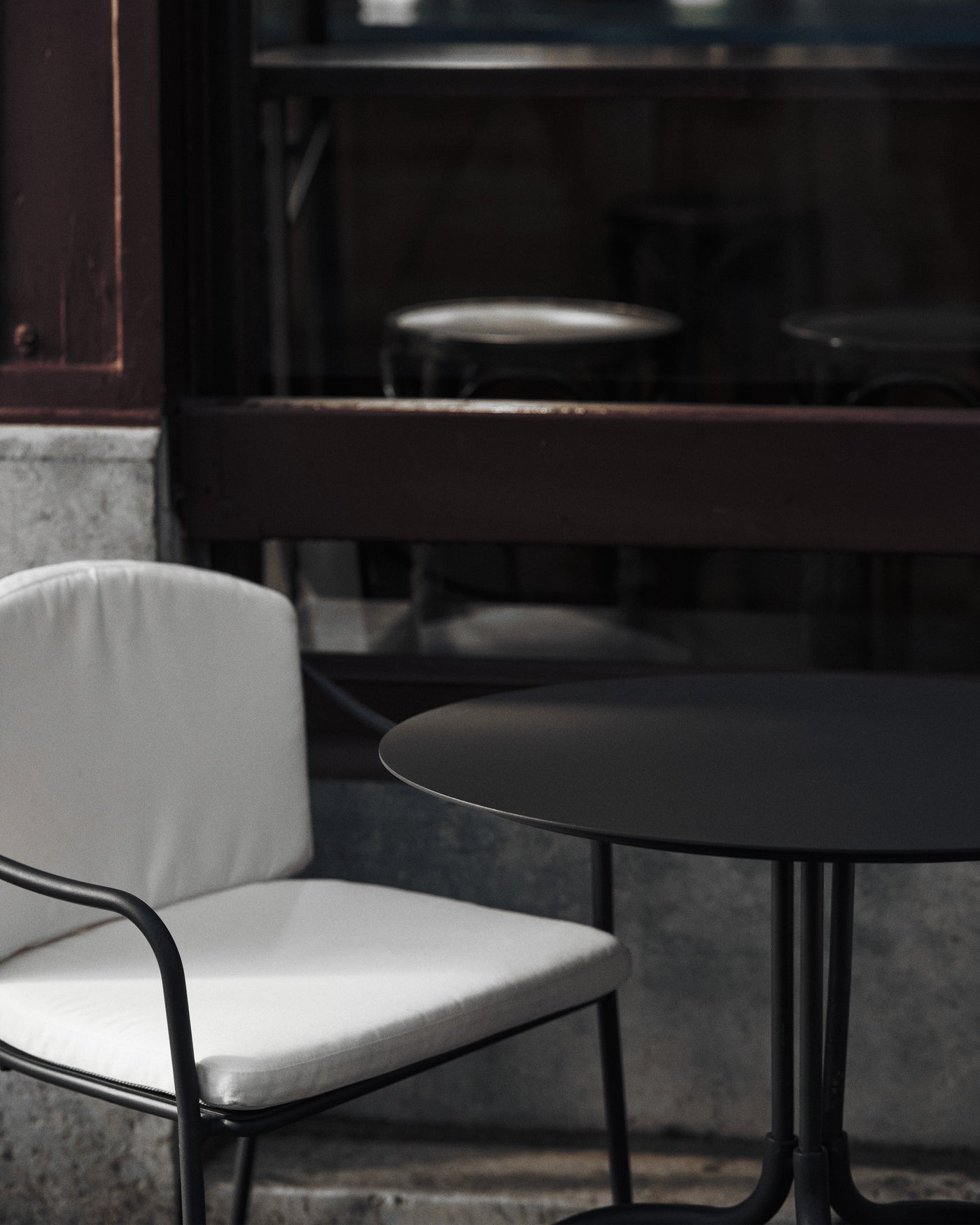 Bistro Table Black Patio