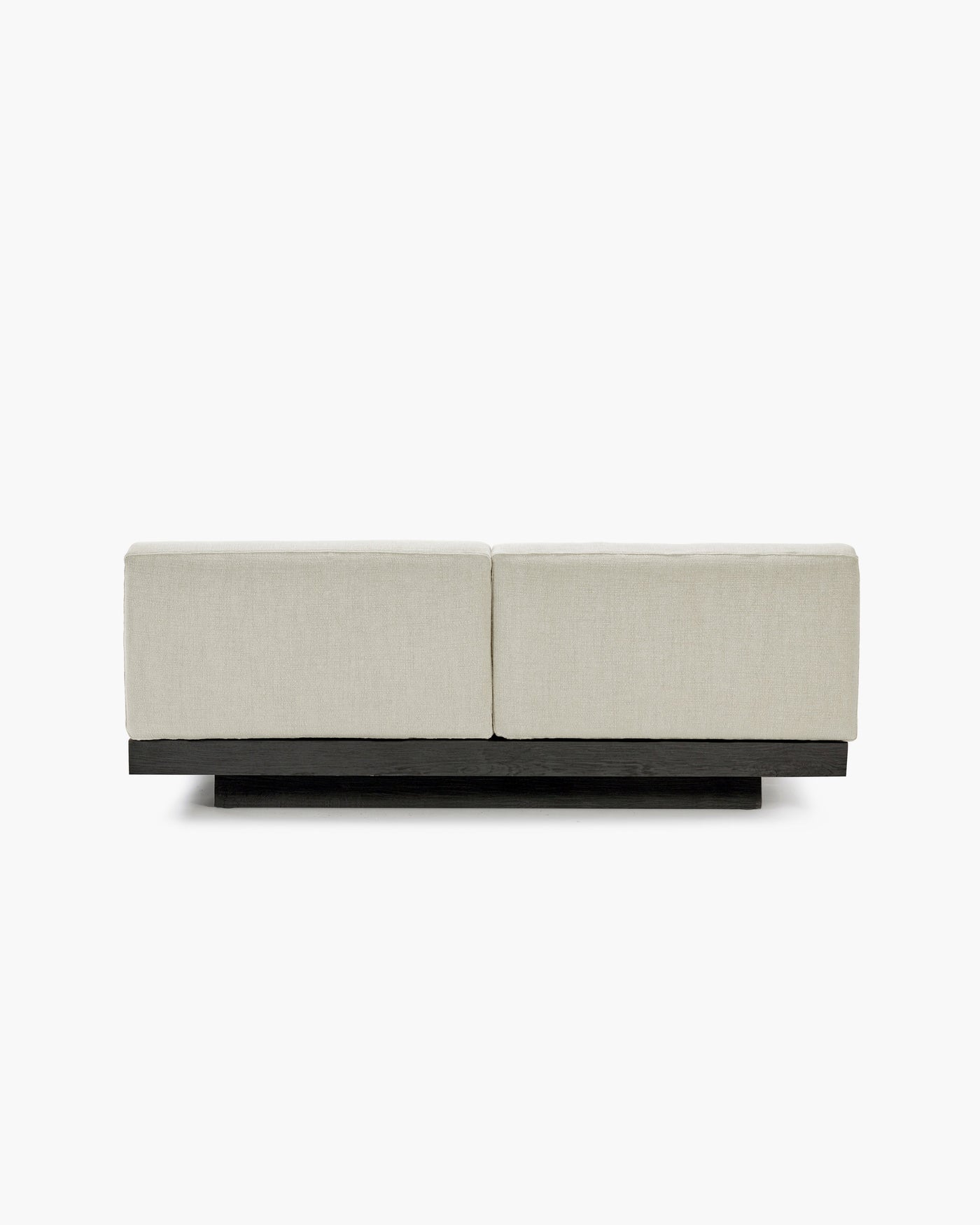 Bench 2-seat Indoor Beige Black Rudolph