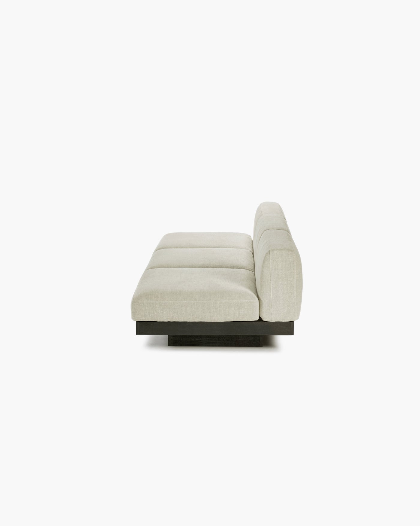 Banc 3 places Intérieur Beige Noir Rudolph