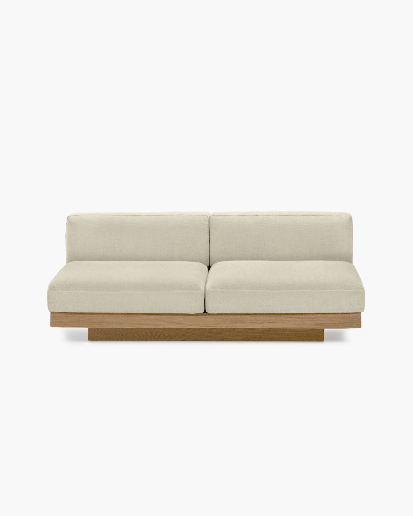 Bench 2-seater Outdoor Chalk Rudolph