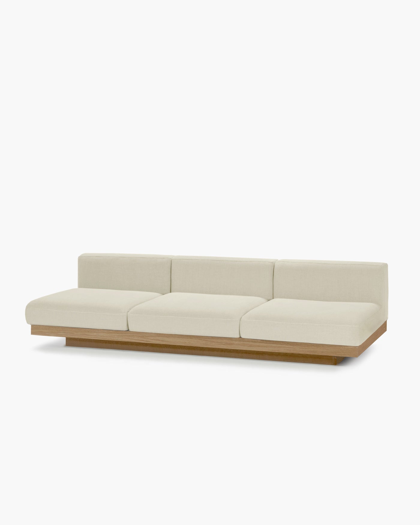Bench 3-seat Outdoor Chalk Rudolph