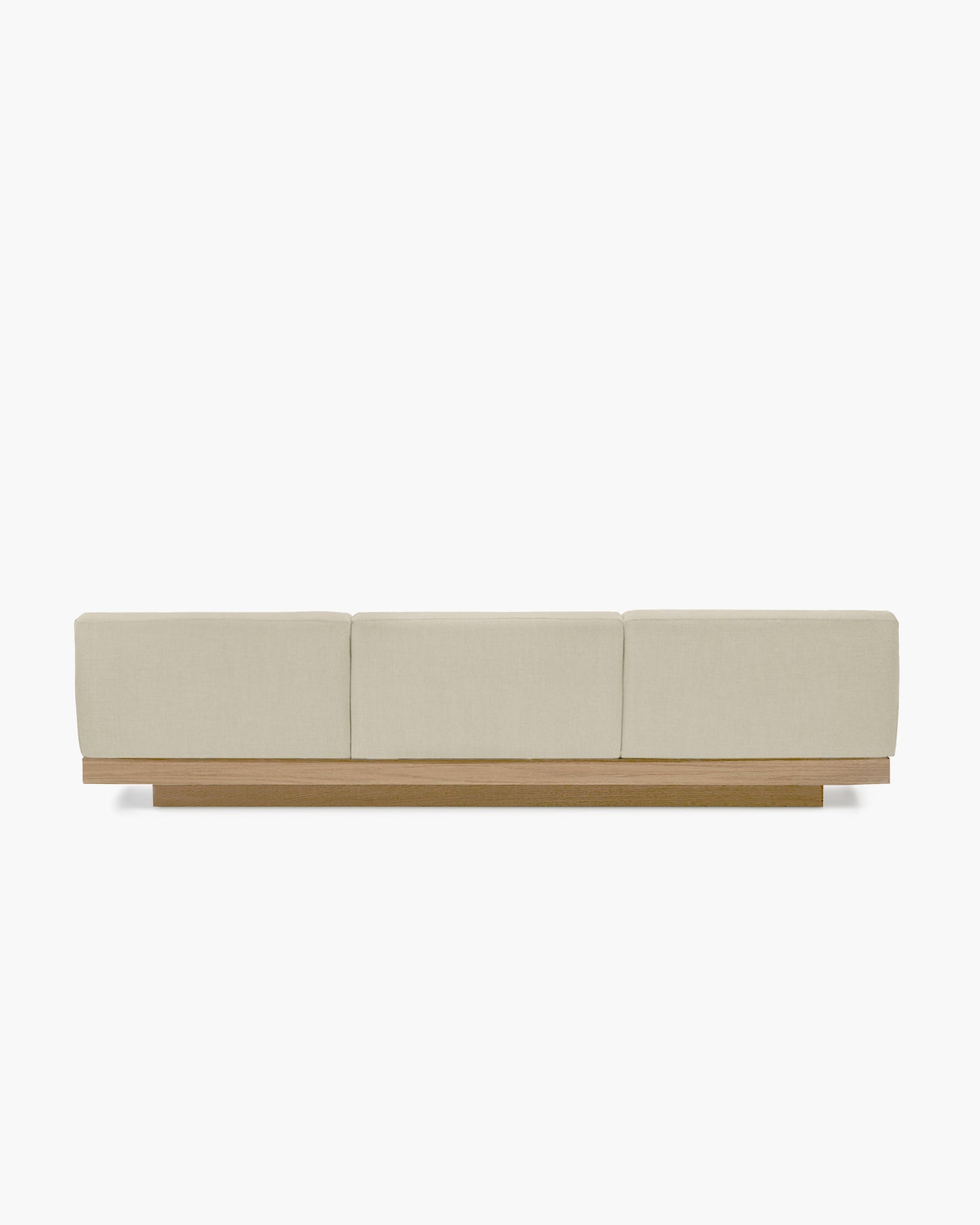 Bench 3-seat Outdoor Chalk Rudolph