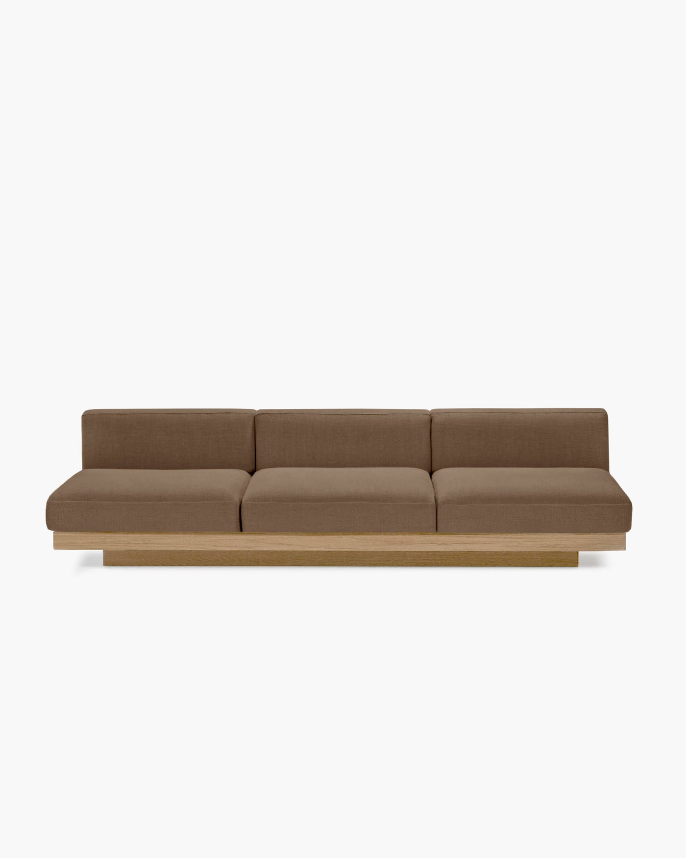 Bench 3-seater Outdoor Camel Rudolph