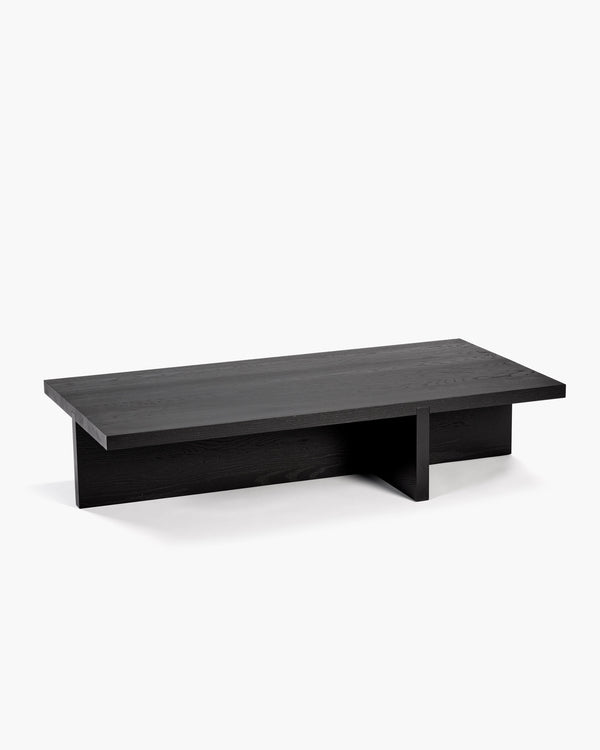 Table Low Rectangular Black Rudolph
