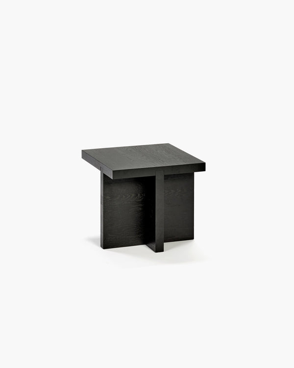 Sidetable Square Black Rudolph