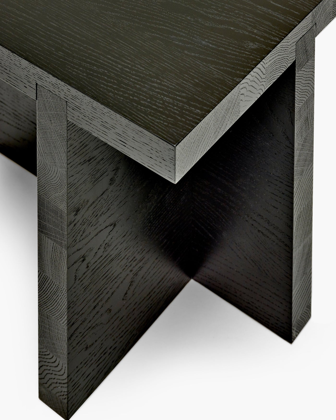 Sidetable Square Black Rudolph