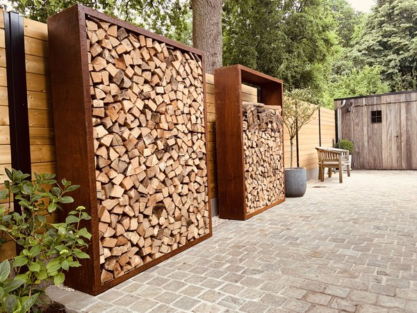 Egura houtopslag met achterwand EguraAWC6