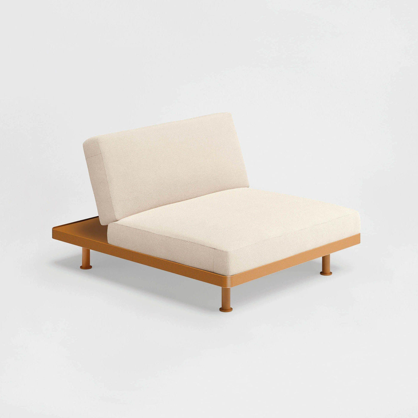 Unduetre Fauteuil met Verstelbare Rug 41 cm