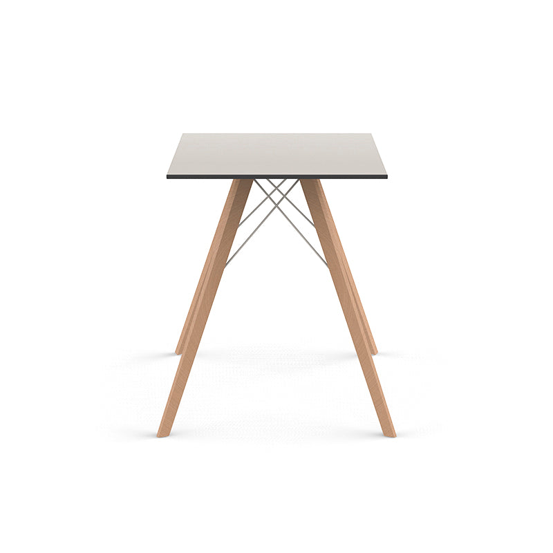 Vondom FAZ WOOD DINING TABLE Ø60x74