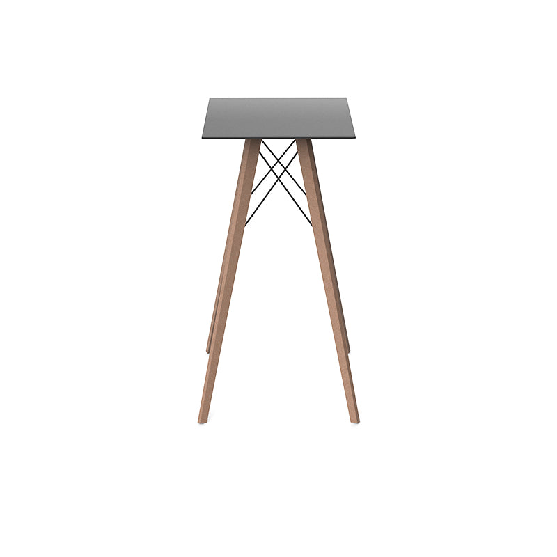 Vondom FAZ WOOD HIGH TABLE Ø50x105